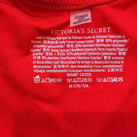 NWOT Victoria's Secret Bombshell Rhinestone Shine Bikini - 34B | M - Picture 5 of 5